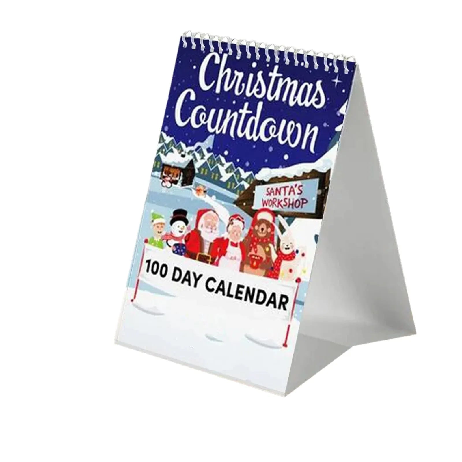 Festivo – 100 Days Christmas Countdown Calendar for Home Decoration