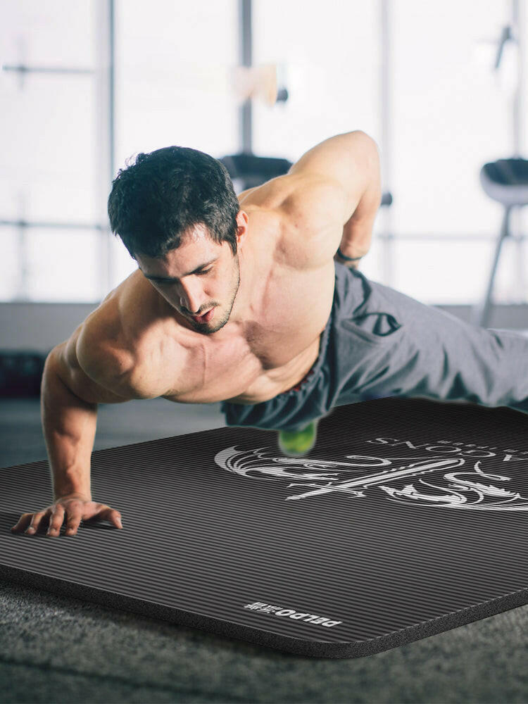 Melzano Fitness Zwarte Yoga Mat