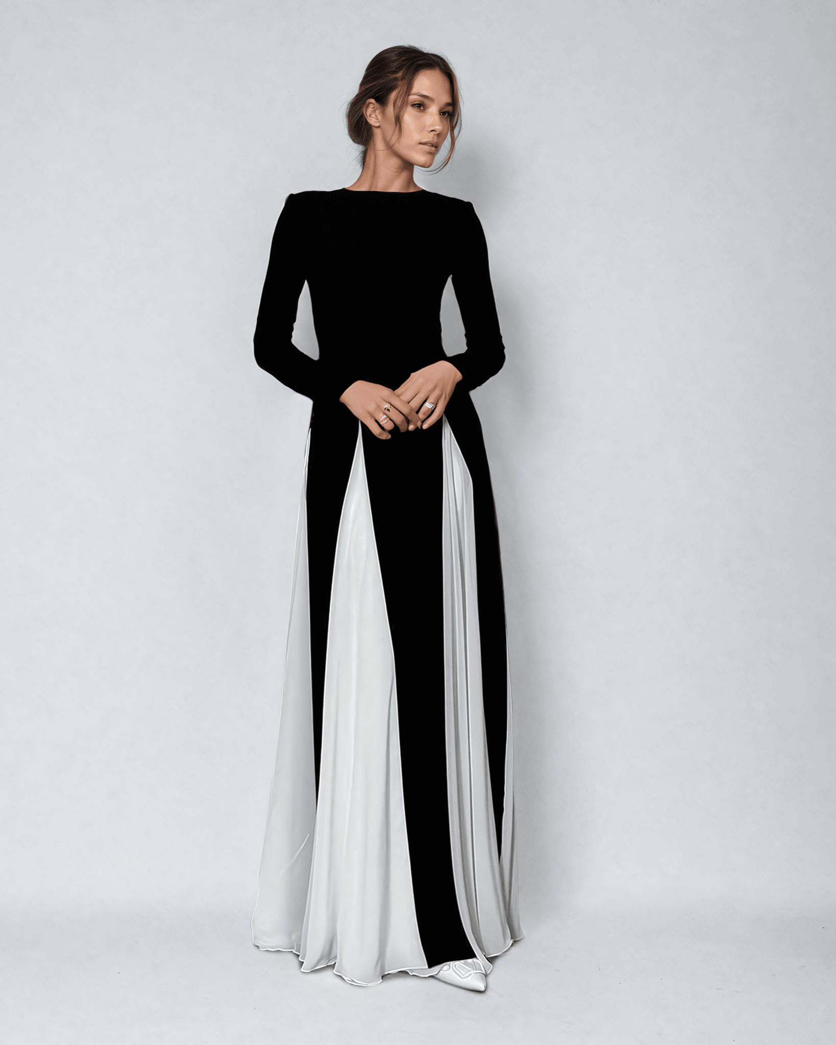 Alessia Maxi-jurk – Elegante en Vloeiende Pasvorm voor Elke Gelegenheid