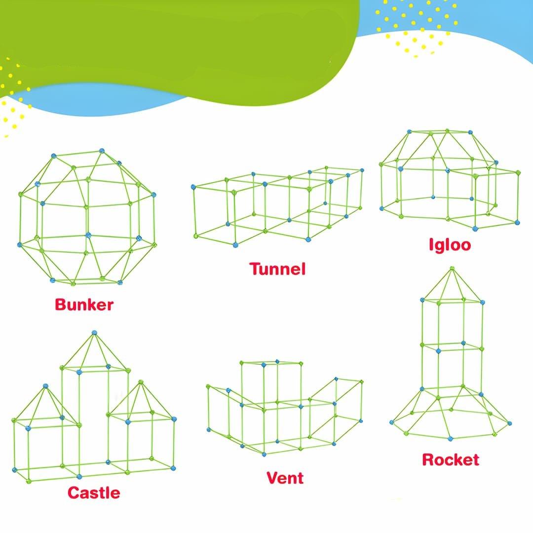 MagiZelt – Kinder speel tent van kunststof, draagbaar en fantasierijk