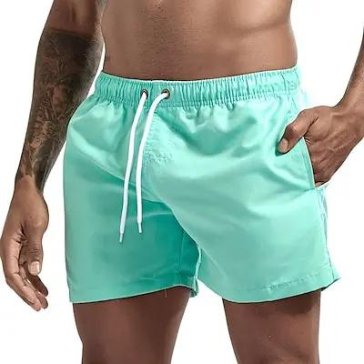 Melzano Sunsets Collection - Comfortabele heren zwembroek met bandjes