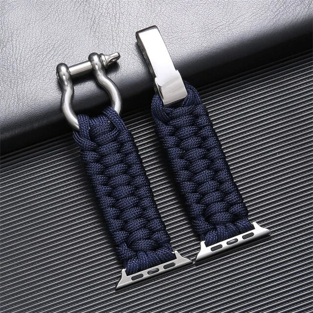 FlexiWrist – Paracord Bracelet for Apple Watch – Adjustable & robust