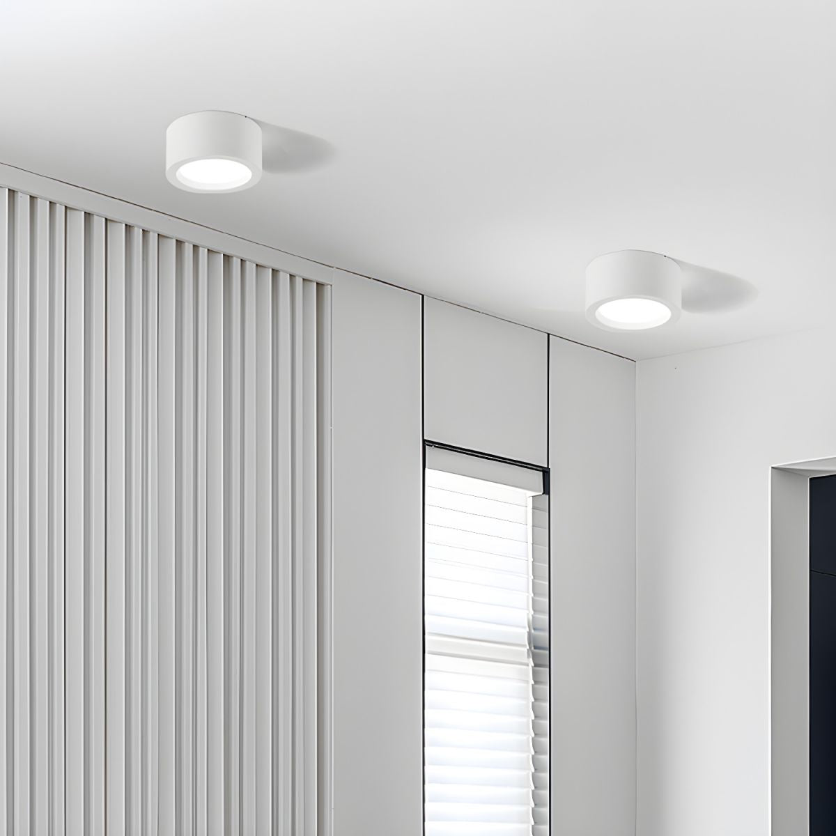 Skandio – Scandinavische flush plafondlamp – Minimalistisch LED design