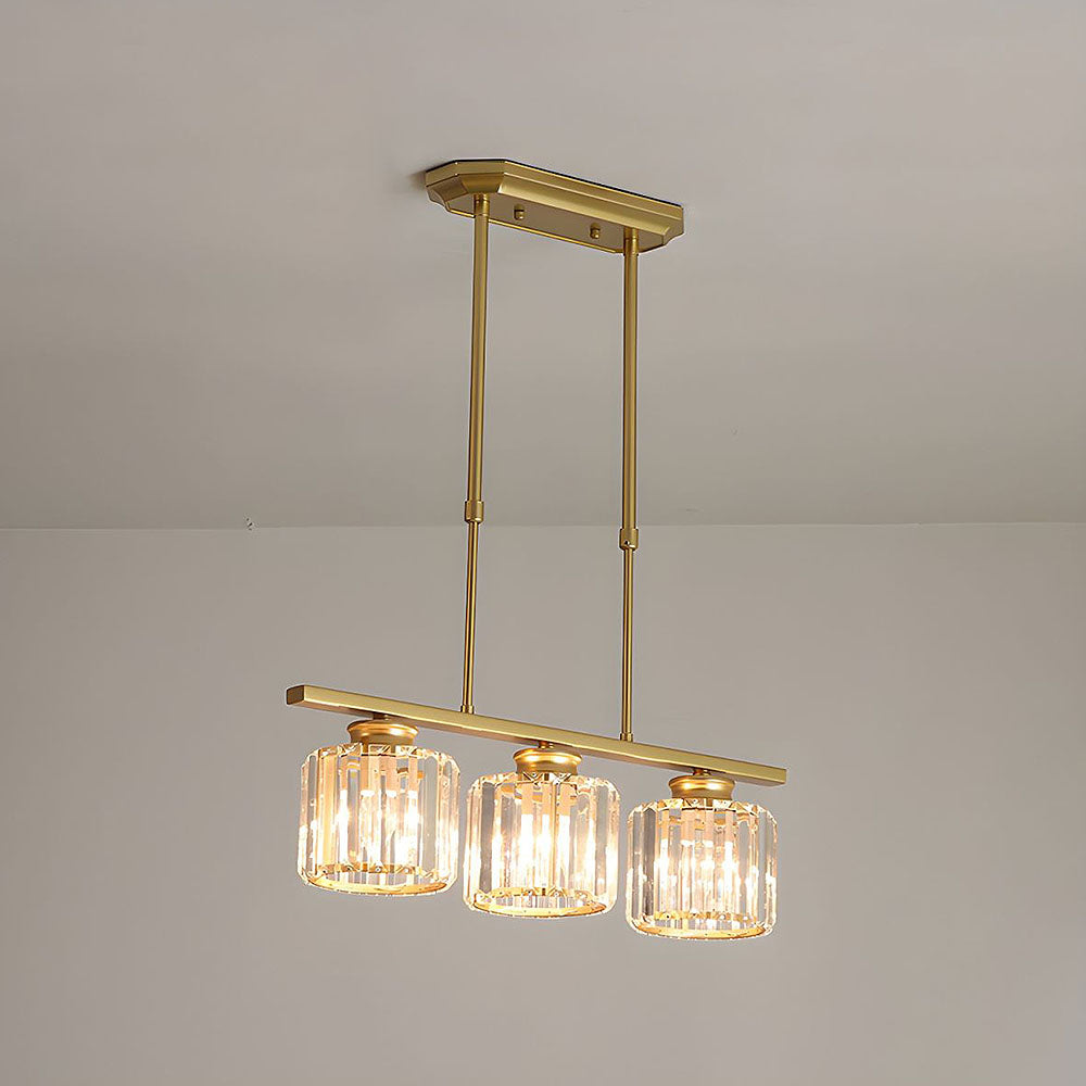 Artesso – Moderne Art Deco glazen hanglamp – Keukeneiland kroonluchter
