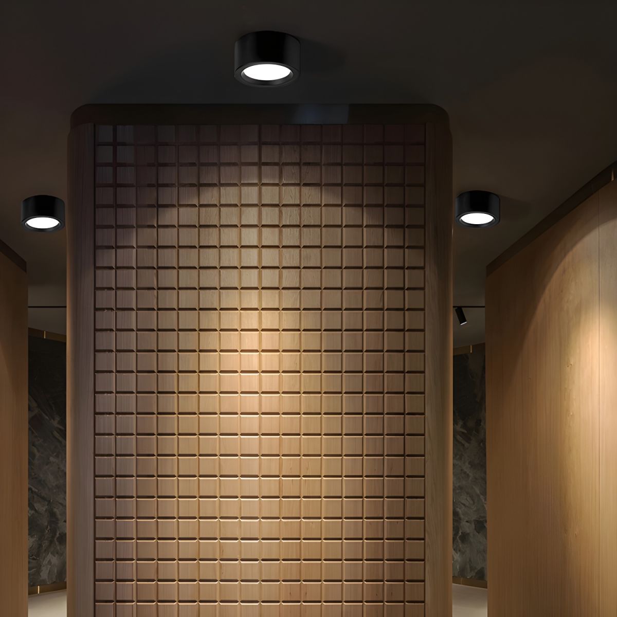 Skandio – Scandinavische flush plafondlamp – Minimalistisch LED design