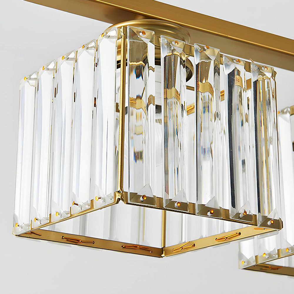 Artesso – Moderne Art Deco glazen hanglamp – Keukeneiland kroonluchter