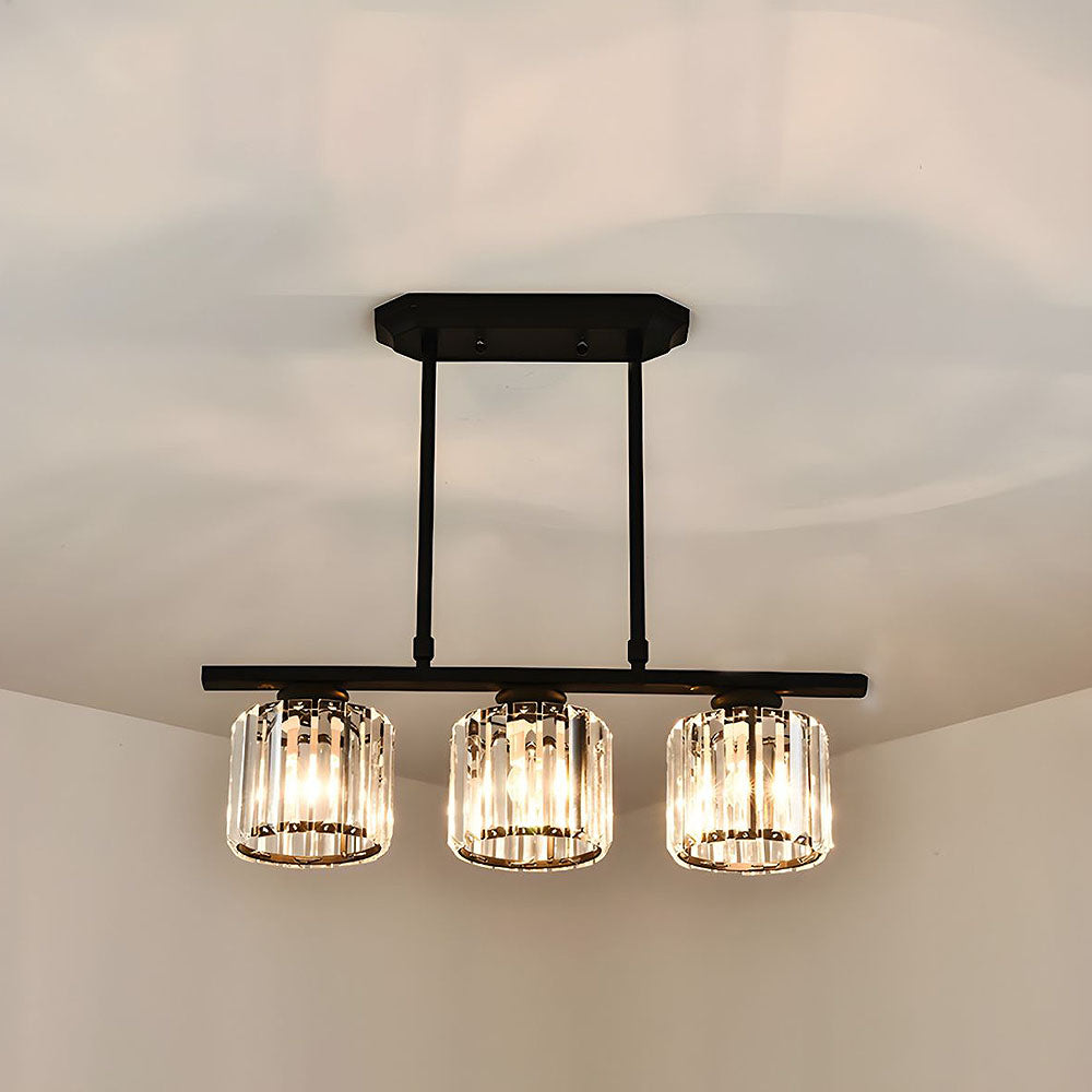 Artesso – Moderne Art Deco glazen hanglamp – Keukeneiland kroonluchter