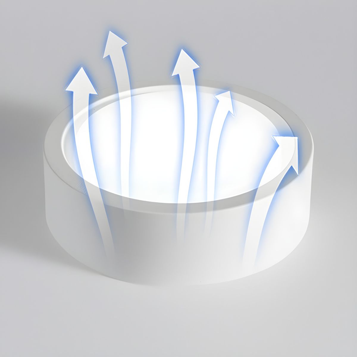 Skandio – Scandinavische flush plafondlamp – Minimalistisch LED design