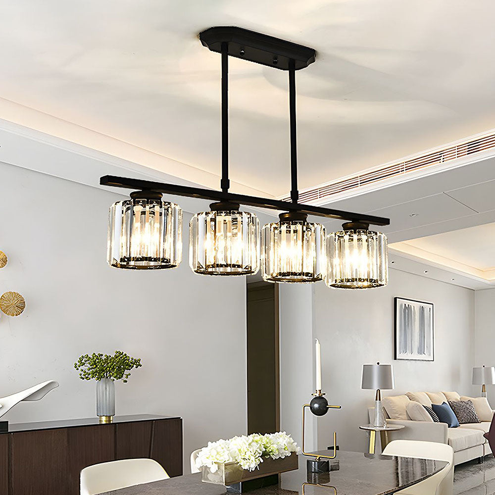 Artesso – Moderne Art Deco glazen hanglamp – Keukeneiland kroonluchter
