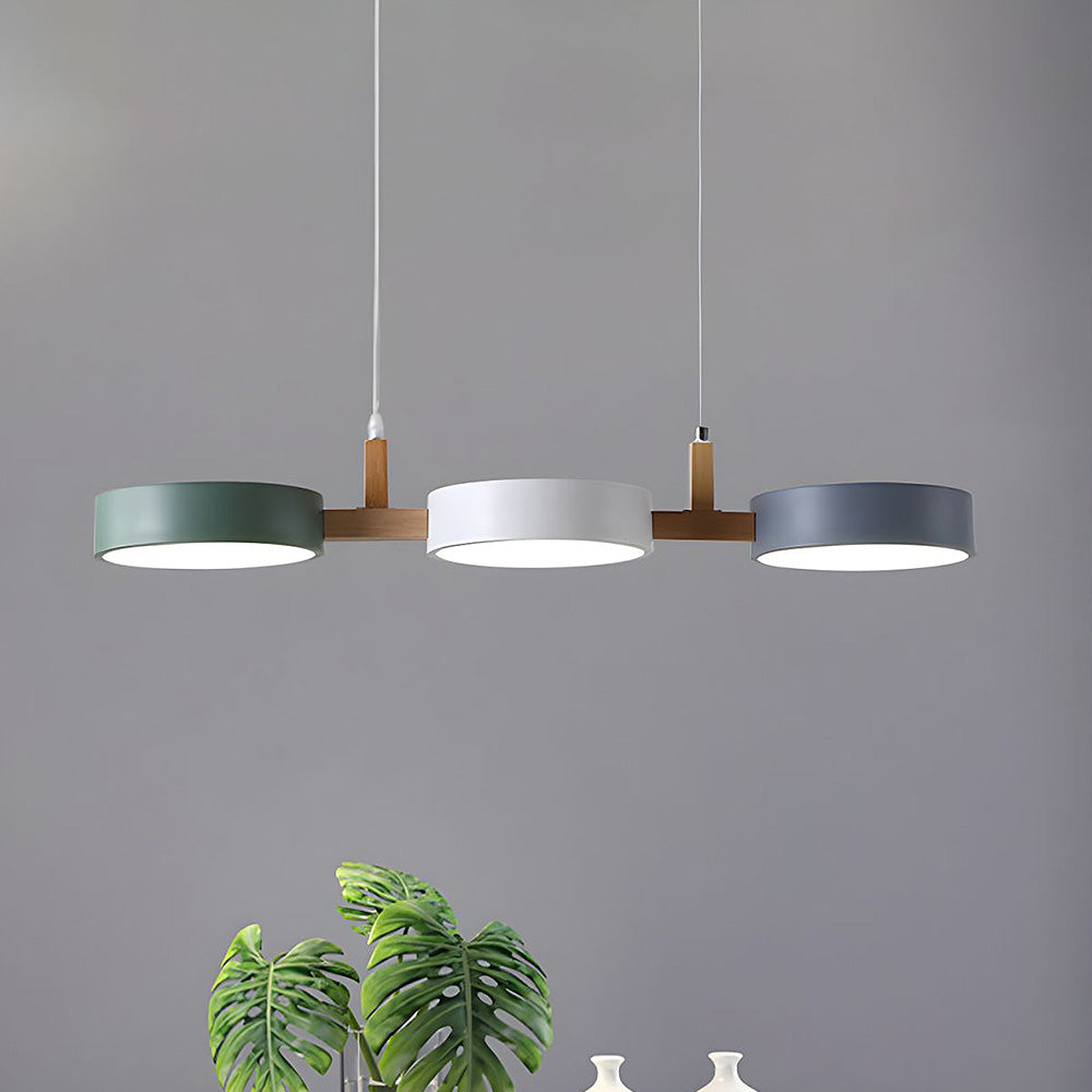 Nordura – Modern cylindrical pendant lamp – Multiple LED light points