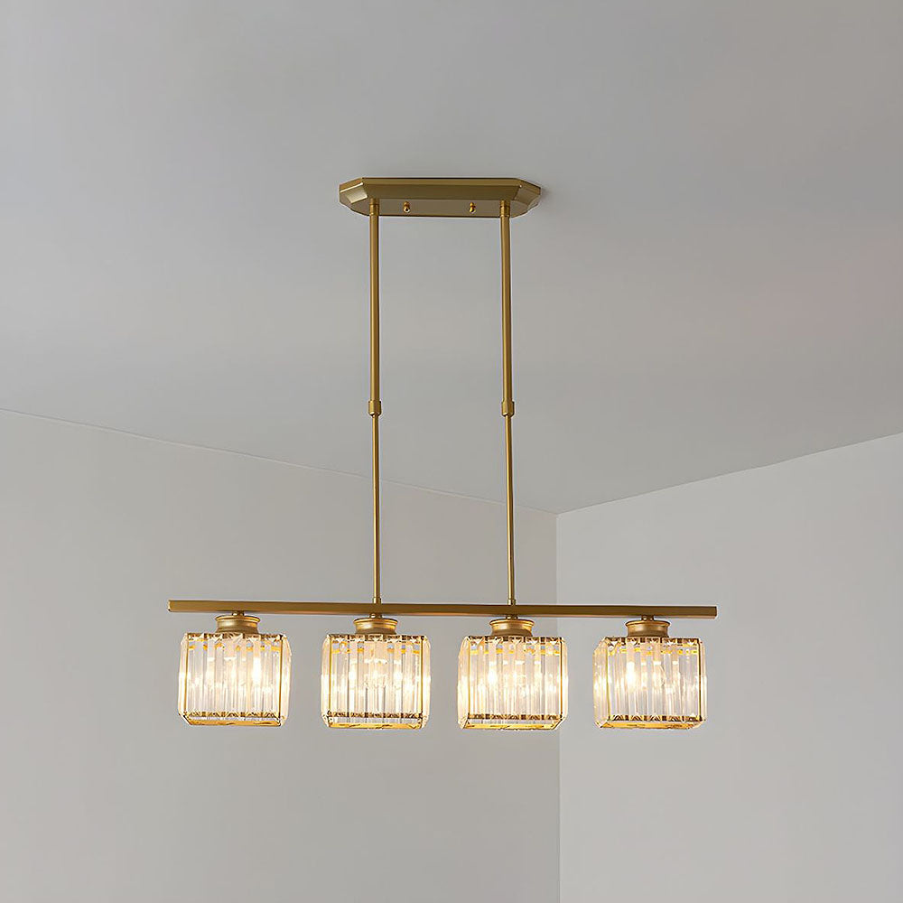Artesso – Moderne Art Deco glazen hanglamp – Keukeneiland kroonluchter