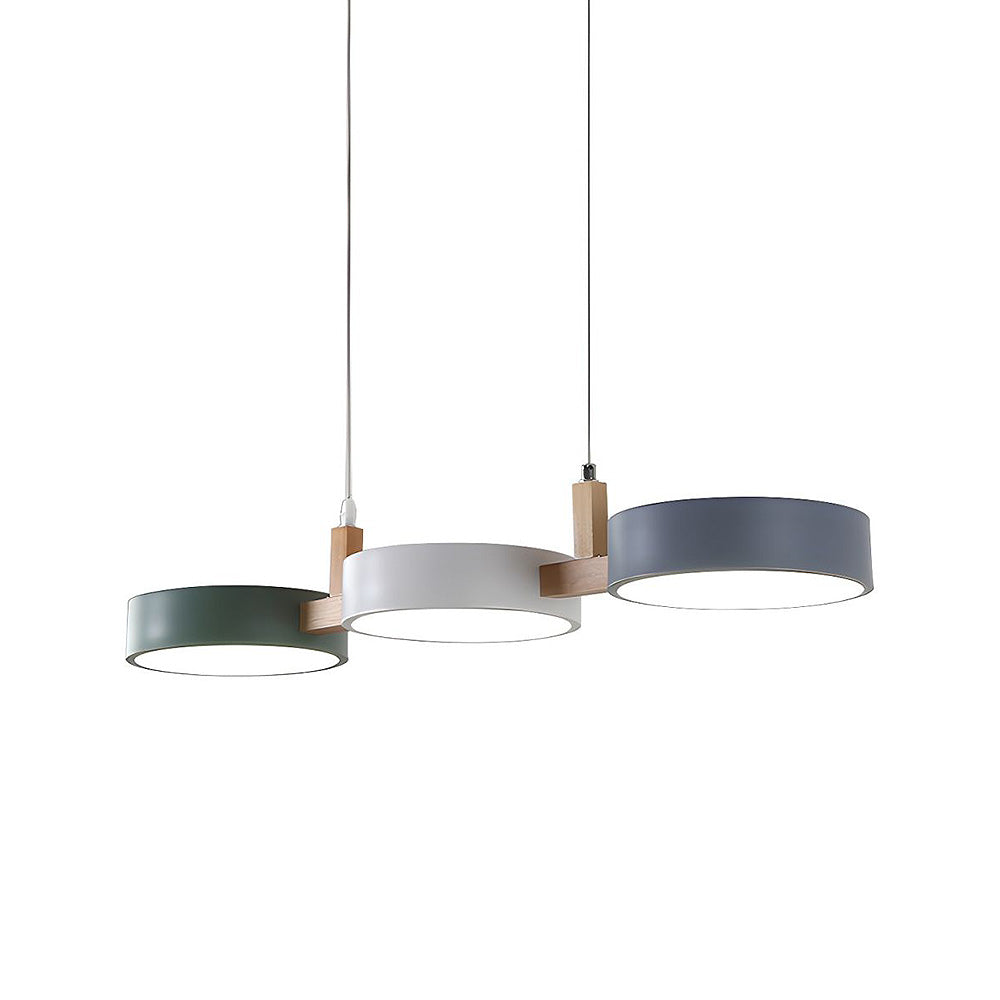 Nordura – Modern cylindrical pendant lamp – Multiple LED light points