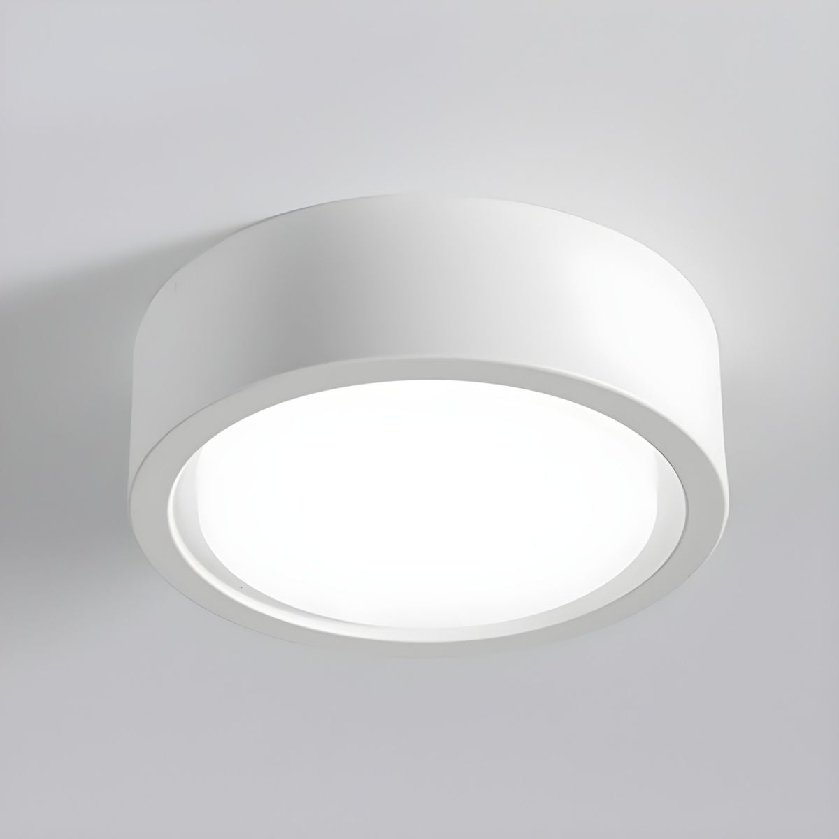 Skandio – Scandinavische flush plafondlamp – Minimalistisch LED design