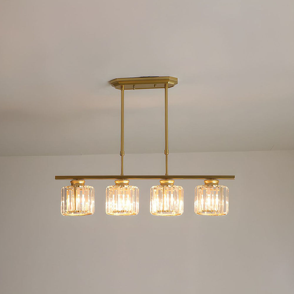 Artesso – Moderne Art Deco glazen hanglamp – Keukeneiland kroonluchter