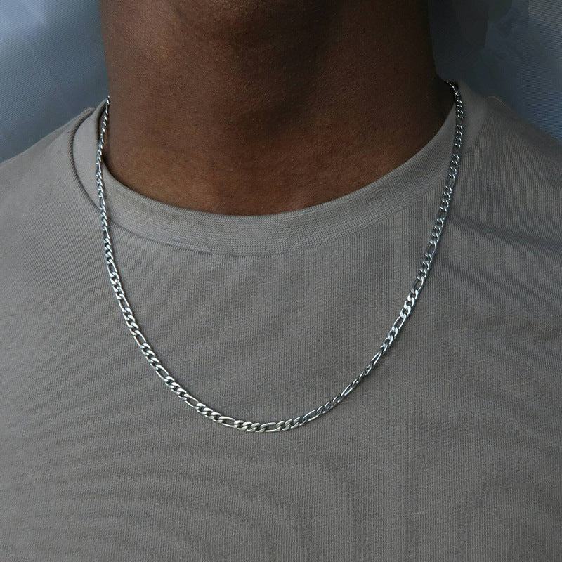Nordveil Herenketting – Minimalistisch & Robuust in Lederlook Design