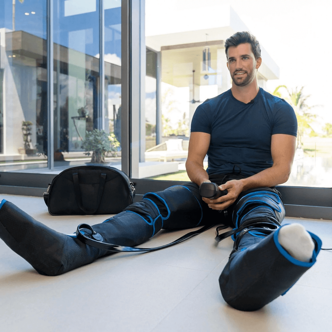Virelo – 360° luchtdruk-beenmassage met warmte – voor actieve benen