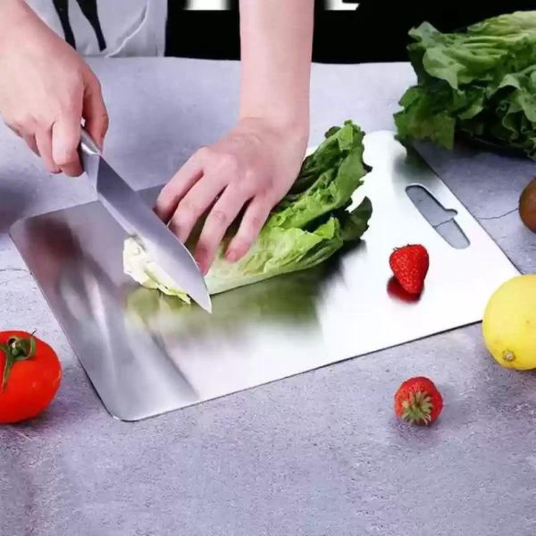 TitanPro – Snijplank Duits roestvrij staal hygiënisch & duurzaam – keuken