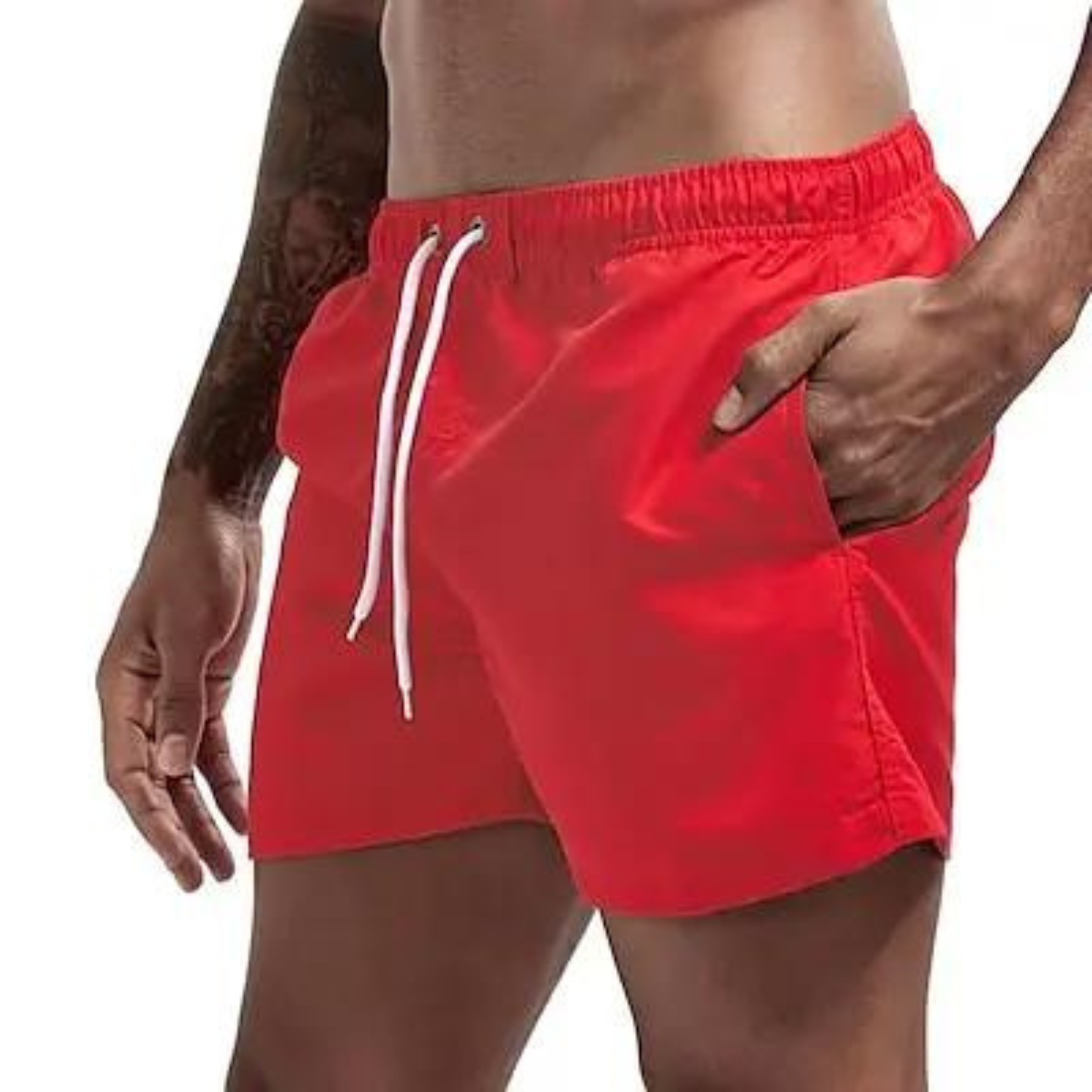 Melzano Sunsets Collection - Comfortabele heren zwembroek met bandjes