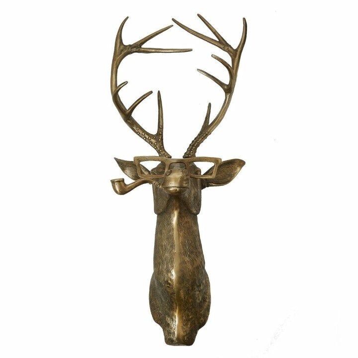 WallCritters – Playful Animal Head Wall Decoration – Hand-painted Resin Design