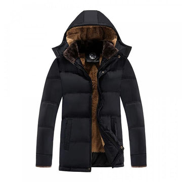Leander Fleece Parka - Stylish winter coat with a unique design