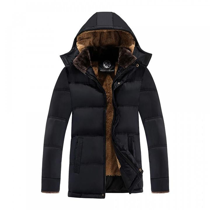 Leander Fleece Parka - Stylish winter coat with a unique design