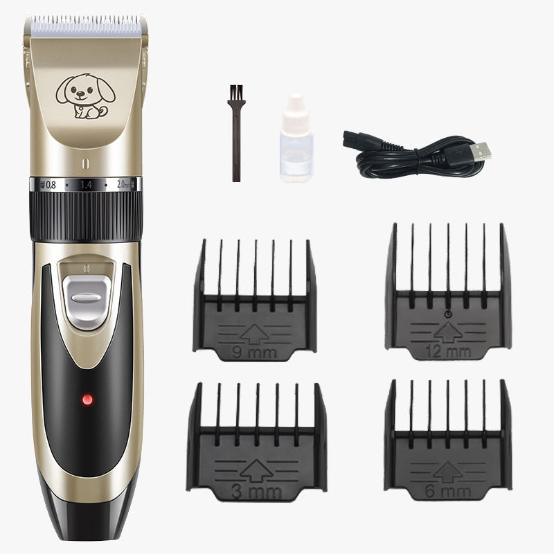 SilentPaws – Draadloze, stille vacht trimmer set – voor honden en huisdieren
