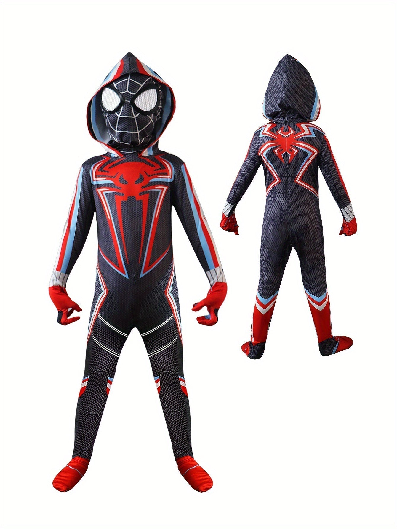 RedVex – Superhelden Kostuum met Masker en Handschoenen – Kinderen