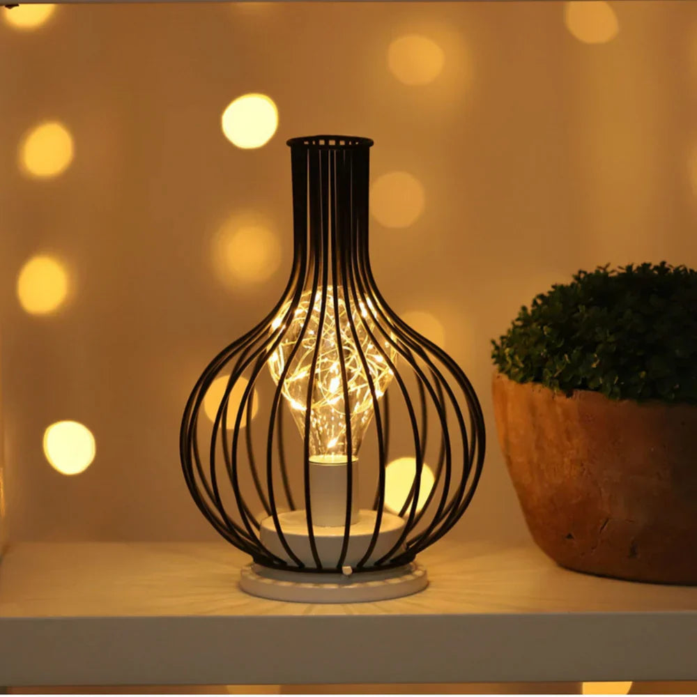 LumiScandic | Draadloze LED Tafellamp met Warm Licht