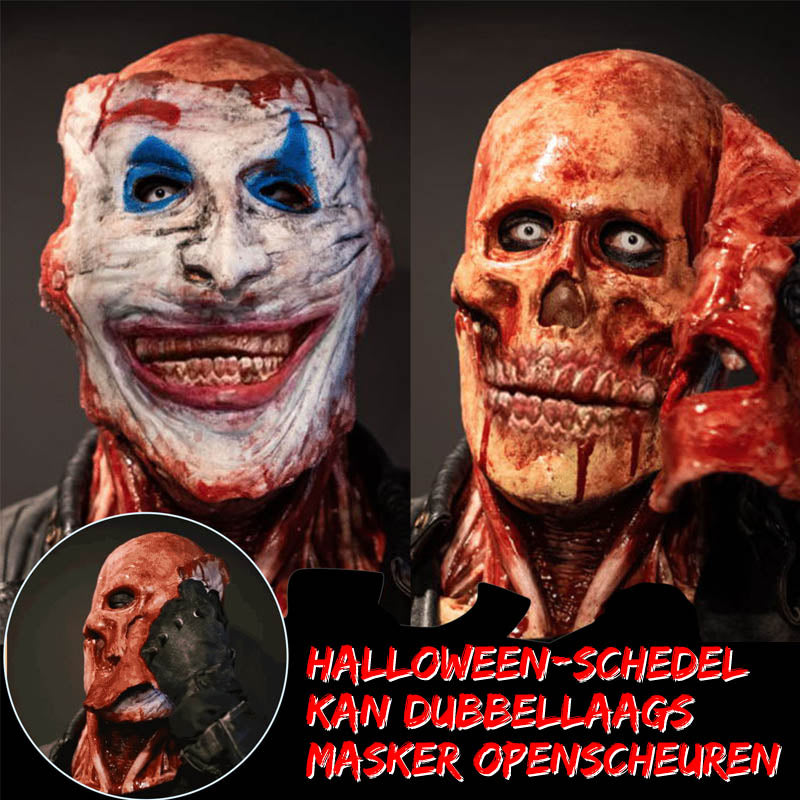 Flesh & Bone – Realistische Skeletdecoratie & Masker – Griezelige Halloween Prop