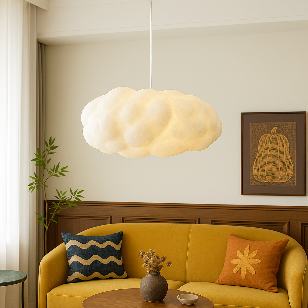 Nuvia – Moderne wolk hanglamp – Sculpturale LED pendellamp