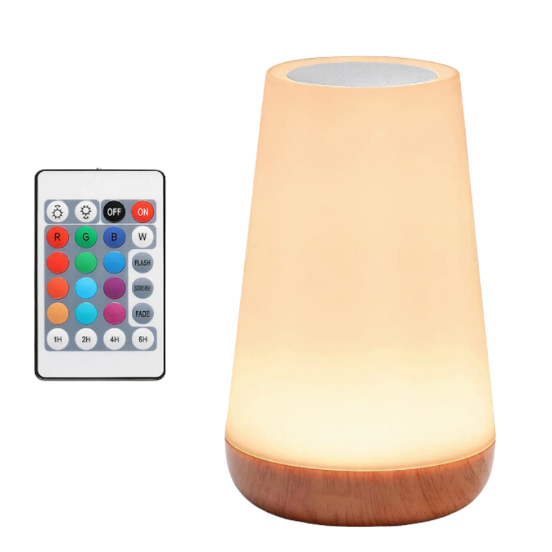 LioraGlow | RGB Night Lamp with Touch & Remote Control