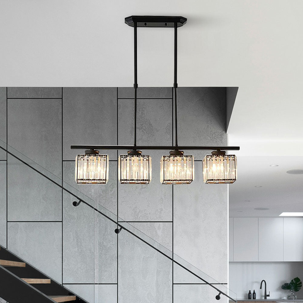 Artesso – Moderne Art Deco glazen hanglamp – Keukeneiland kroonluchter