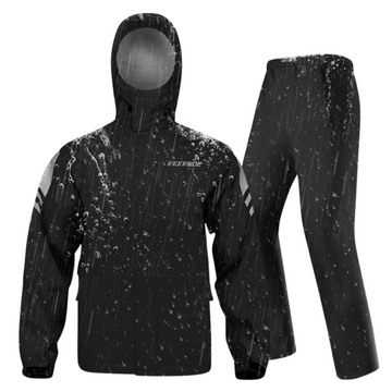 RiderPro – Chaqueta impermeable para moto ergonómica – Unisex cortavientos