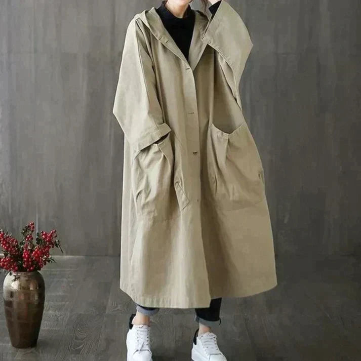 Dael | Oversized Trenchcoat for Modern and Comfortable Style