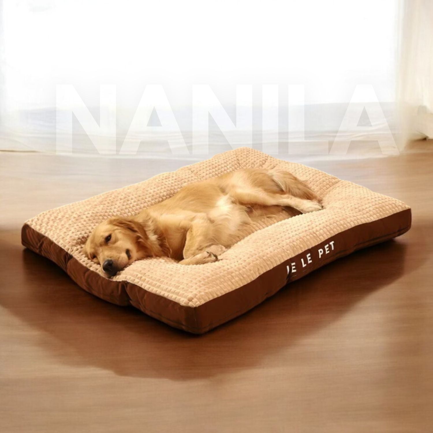 ComfyCanine Hondenbed – Luxe Comfort & Stevige Ondersteuning