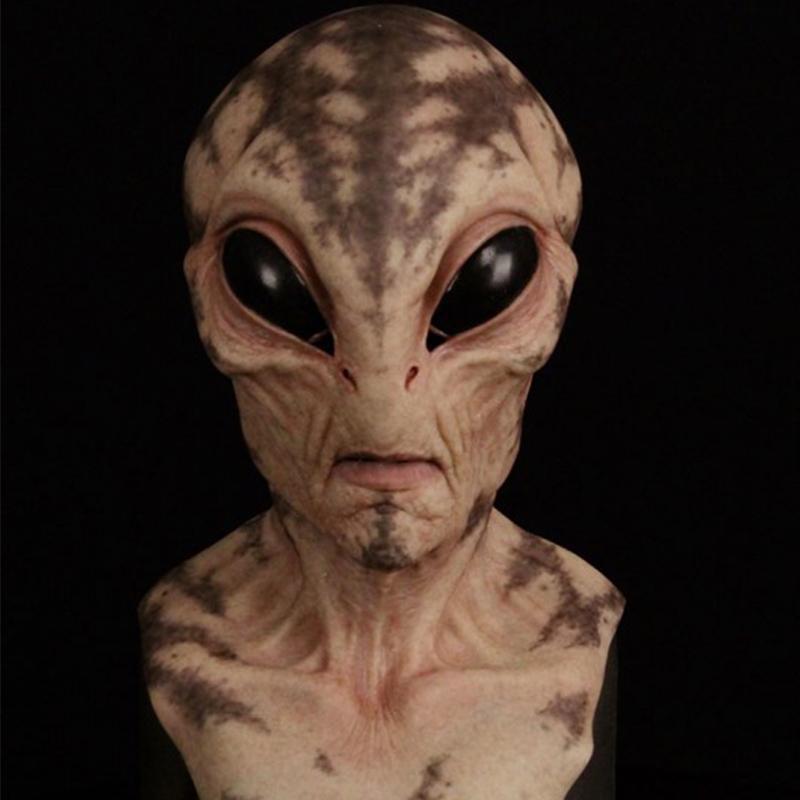 Alien Encounter Mask - Realistic Alien Mask
