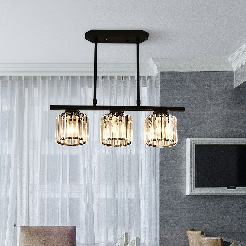 Artesso – Moderne Art Deco glazen hanglamp – Keukeneiland kroonluchter