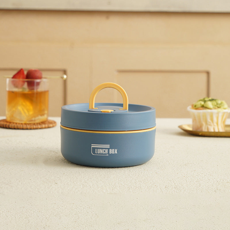 ThermoBox Lunchbox – Slimme Meerschichtige Lunchbox met Isolatie en GRATIS Draagtas voor Warme en Koude Maaltijden Onderweg