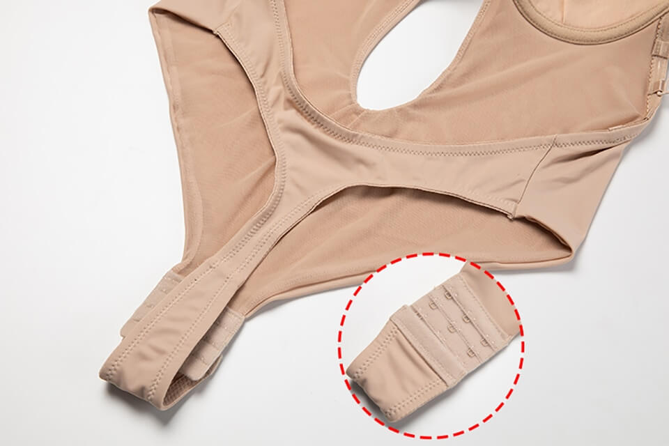 Lunessa – Shapewear Body Deep V Rugloos Spandex – Dames Zomerlook