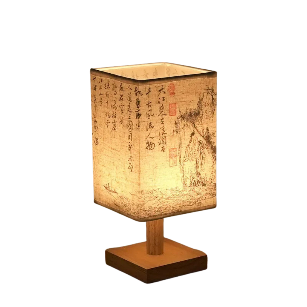 SinoLight – Dimbare LED-tafellamp in Chinese stijl – Voor slaapkamer & nachtkastje