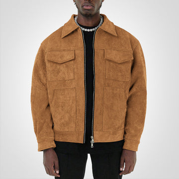 RetroStreet Suède Jack – Tijdloos Design & Moderne Stijl