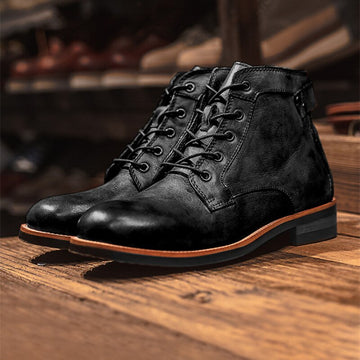 Leather Boots – Durable Design with Comfortable Cushioning & Sturdy Support