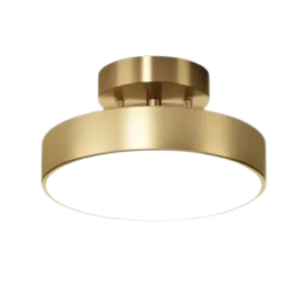 CopperLux – Làmpada de sostre LED retro coure – Disseny compacte i eficient energèticament
