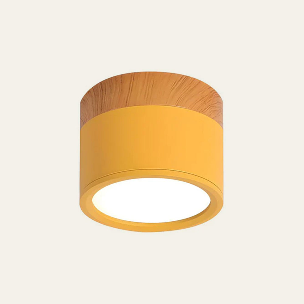 Cylora – Compacte flush plafondlamp – Moderne aluminium LED spot