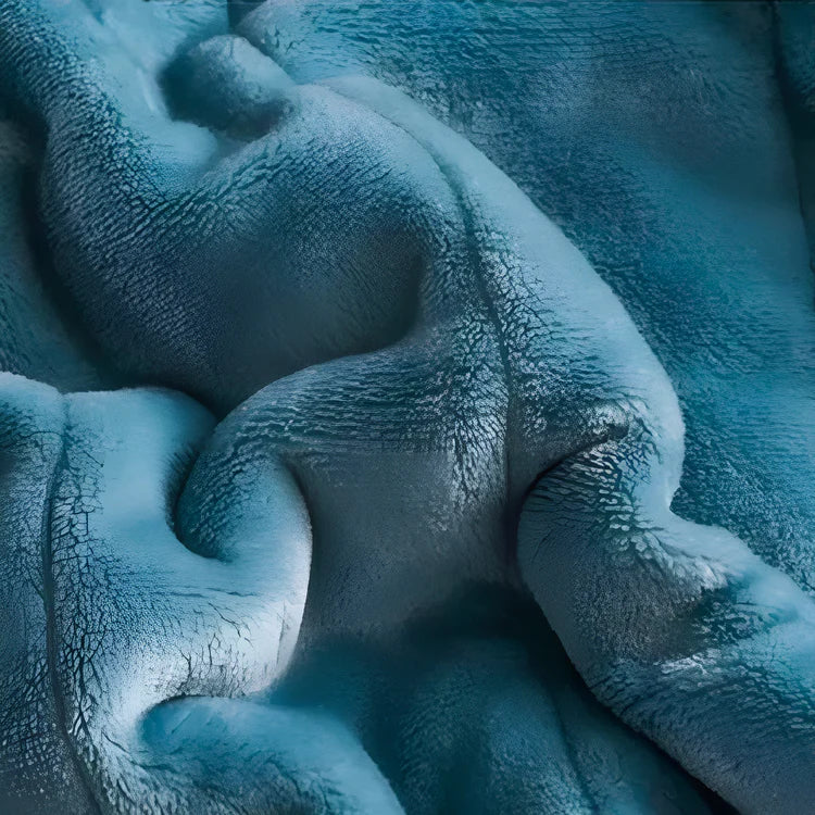 Melzano Ellena Luxe – Warm lambswool fleece blanket for cozy winter days