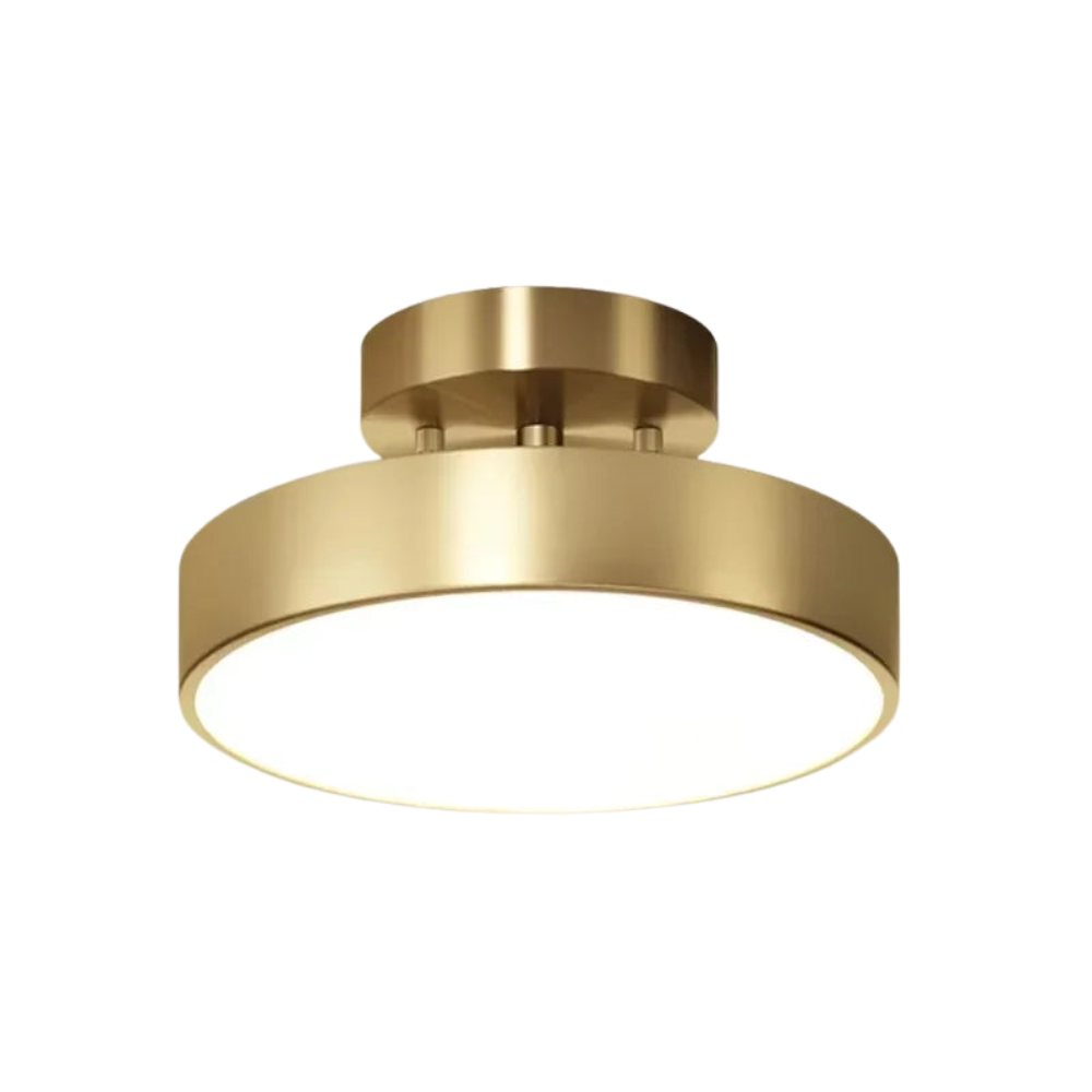 CopperLux – Làmpada de sostre LED retro coure – Disseny compacte i eficient energèticament