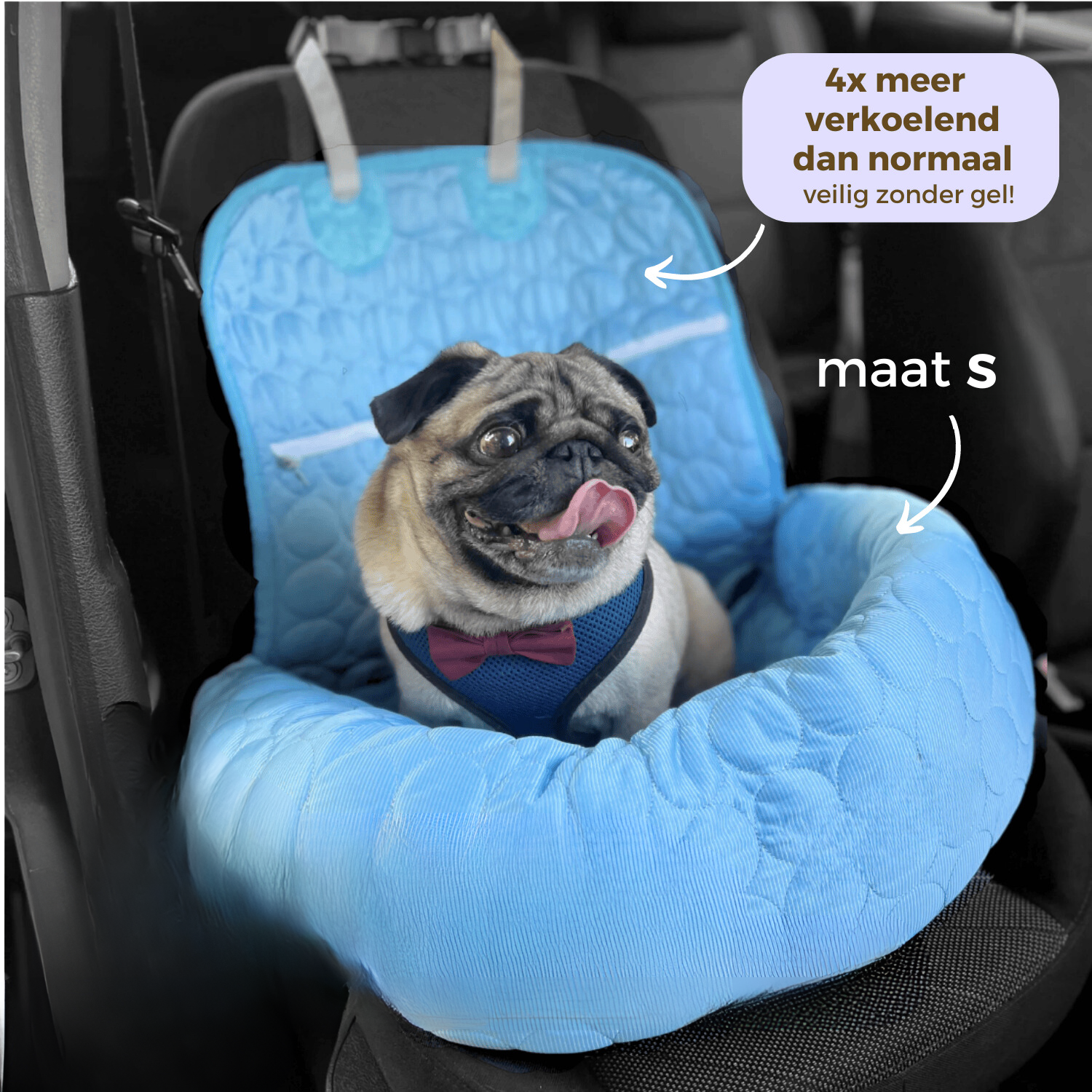 Melzano Koelmand | Koelmand voor in de auto (4 keer effectiever)