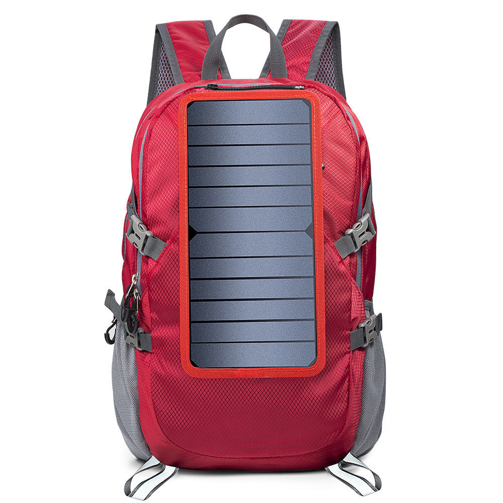 Zonne-energie Rugzak – 30L Lichtgewicht & Waterbestendig met USB