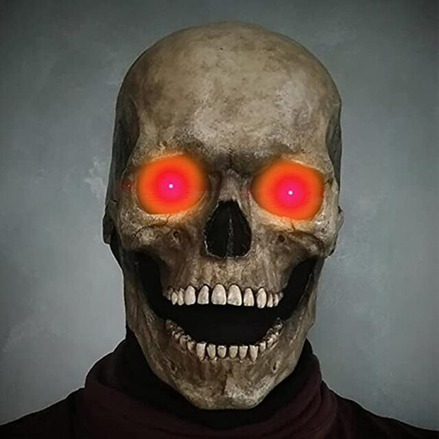 Skull Full-Mask Costume - Realistisch Griezelmasker voor Feesten & Cosplay