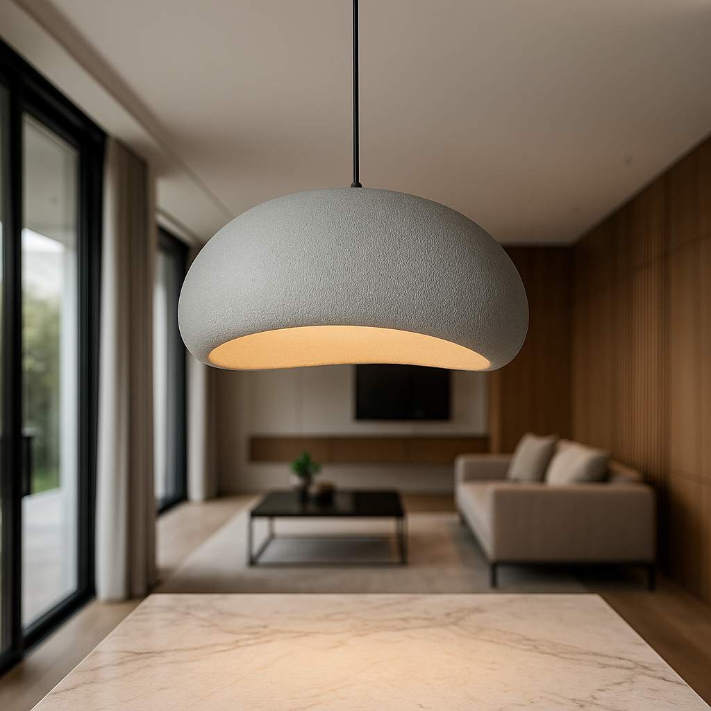 Wasabi – Hanglamp glas & metaal dimbaar – voor woonkamer of eetkamer